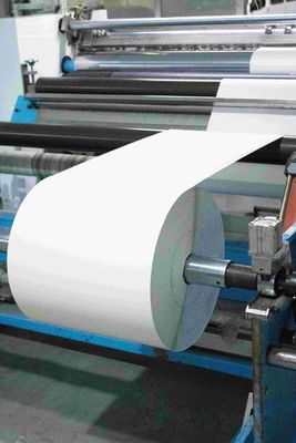 Прозрачный материал этикетки BOPP, самоклеящаяся бумага Jumbo Roll