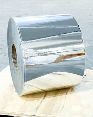 Легкая серебряная клея BOPP Jumbo Roll Paper 50 μm Толщина поверхности Синтетический клей