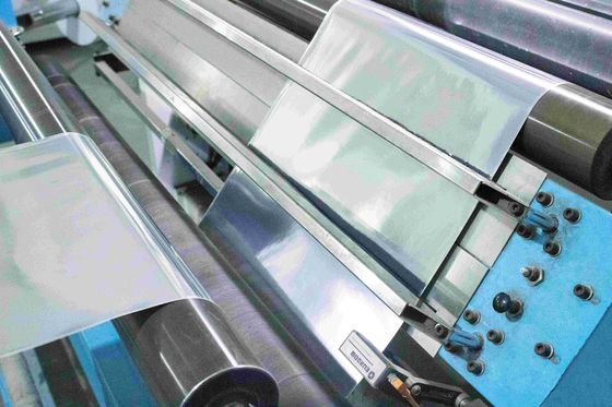 Клей от резины легкий серебряный BOPP Jumbo Roll Label 75μ Толщина поверхности серебро