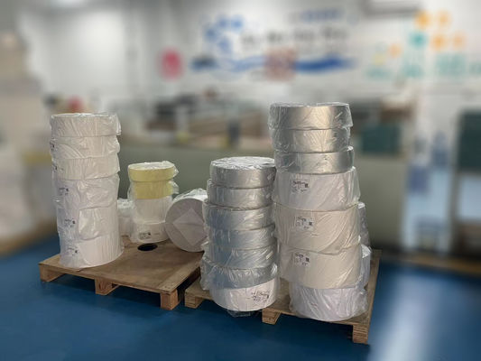 Сверхлепие легкие серебряные клеи BOPP Jumbo Roll Label сертифицированы SGS