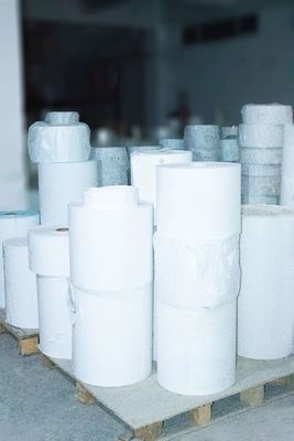 SGS одобрение чернила глянцевая самоклеящаяся синтетическая бумага 50μ толщина поверхности