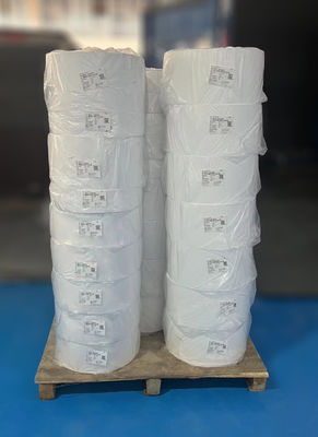 Светлая белая PET BOPP клеящая бумага Jumbo Roll SGS одобрение