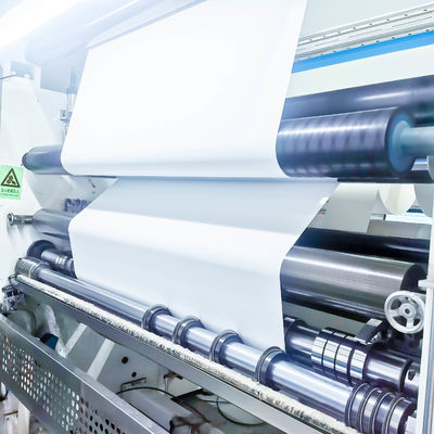 Сертифицированный SGS Jumbo White Paper Roll, принтерская бумажная рулонка Толщина поверхности 100 u
