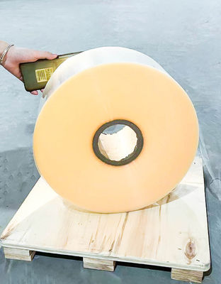 Хорошая цена Прозрачный материал этикетки BOPP, самоклеящаяся бумага Jumbo Roll онлайн